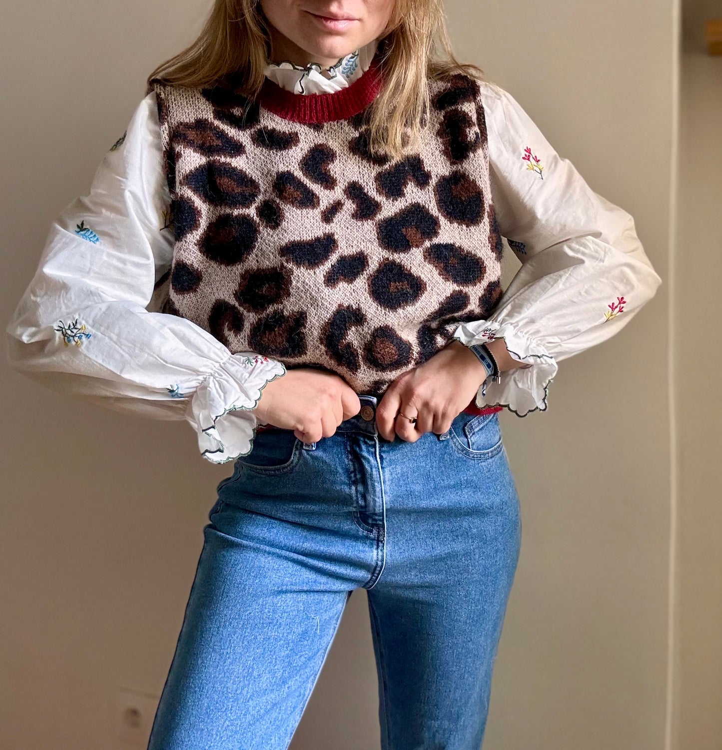 Pull sans manche Victor