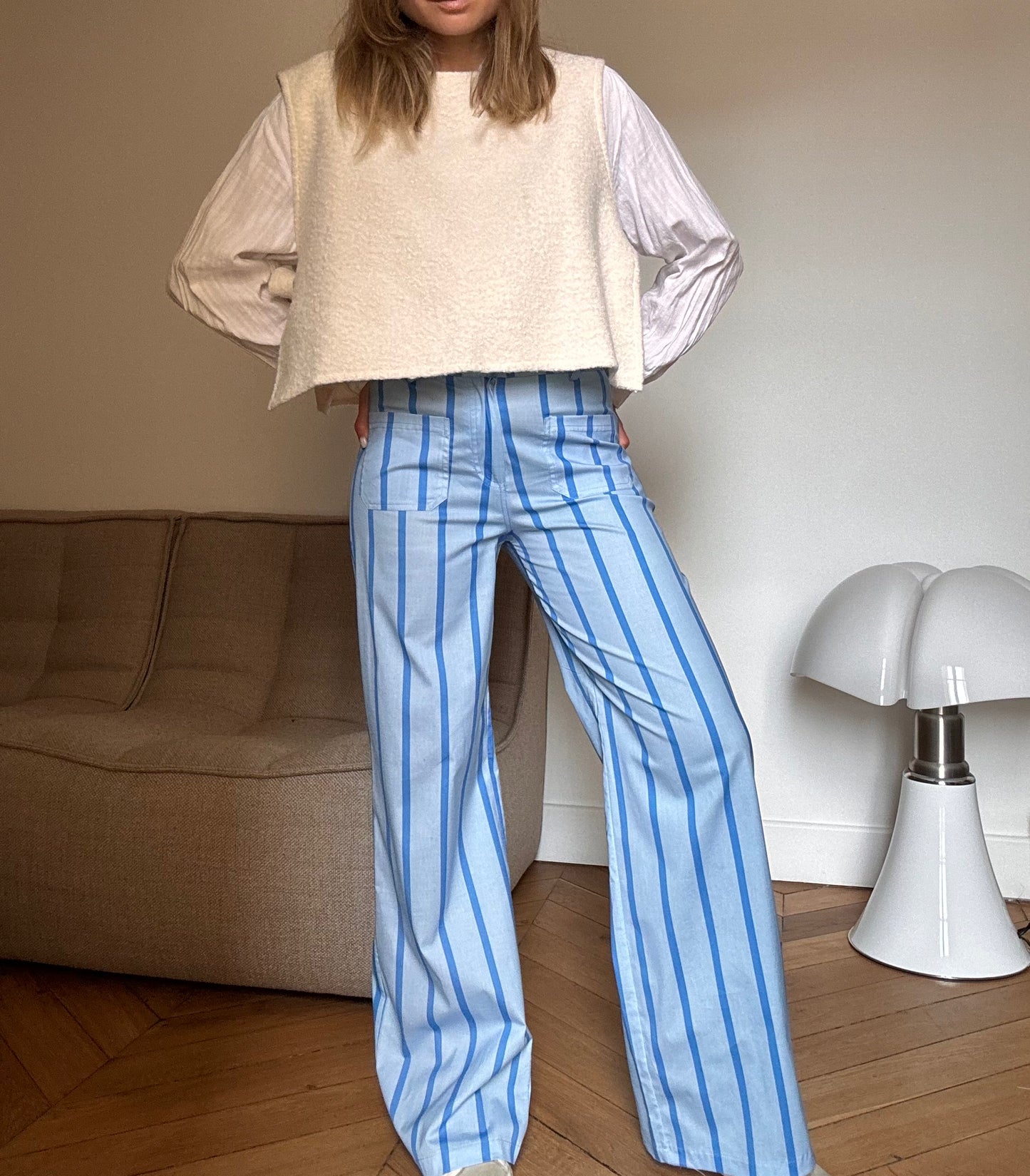 Pantalon Lucas bleu