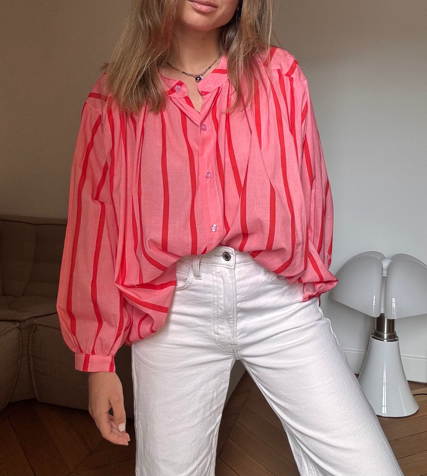 Blouse Giulia rose