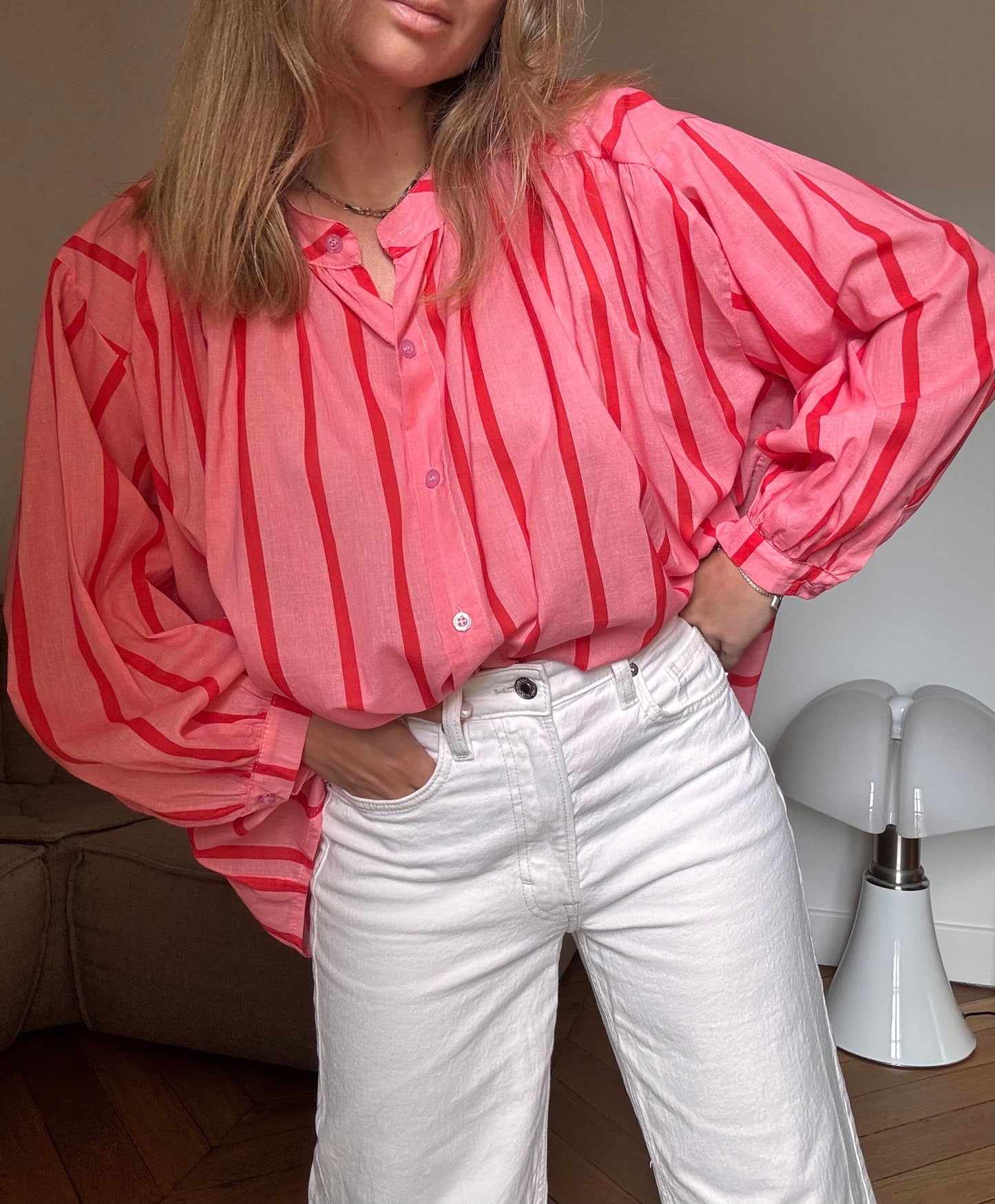 Blouse Giulia rose