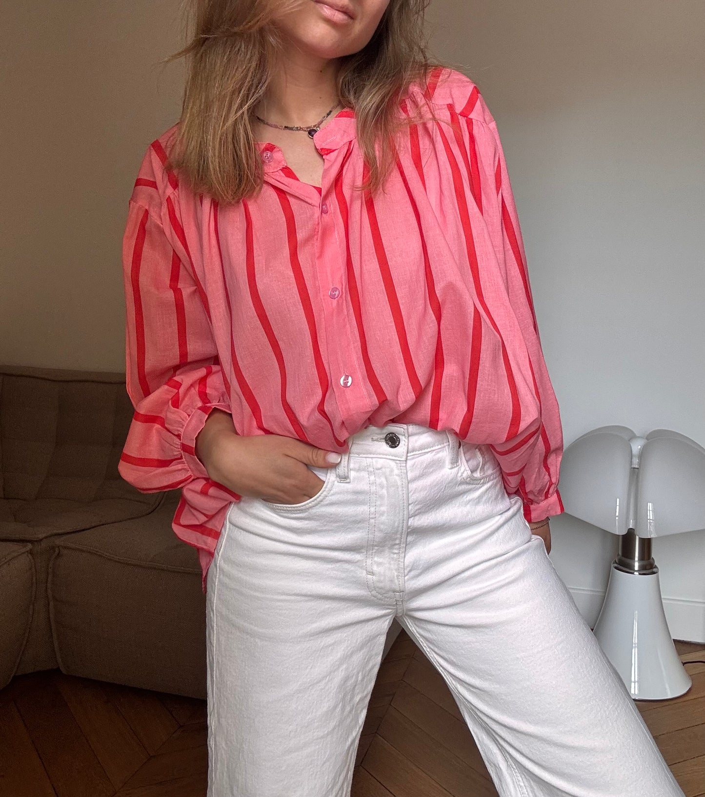Blouse Giulia rose