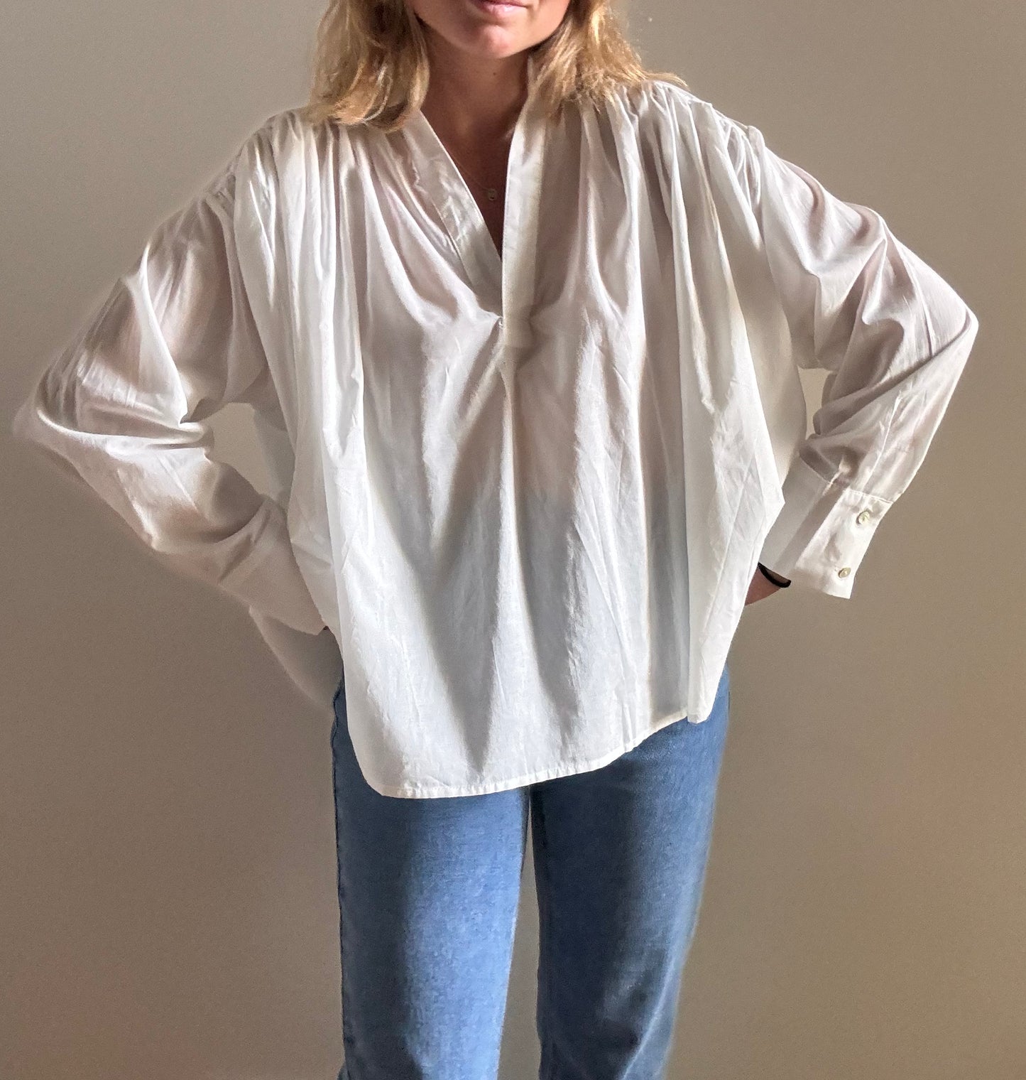 Blouse Joanna blanche