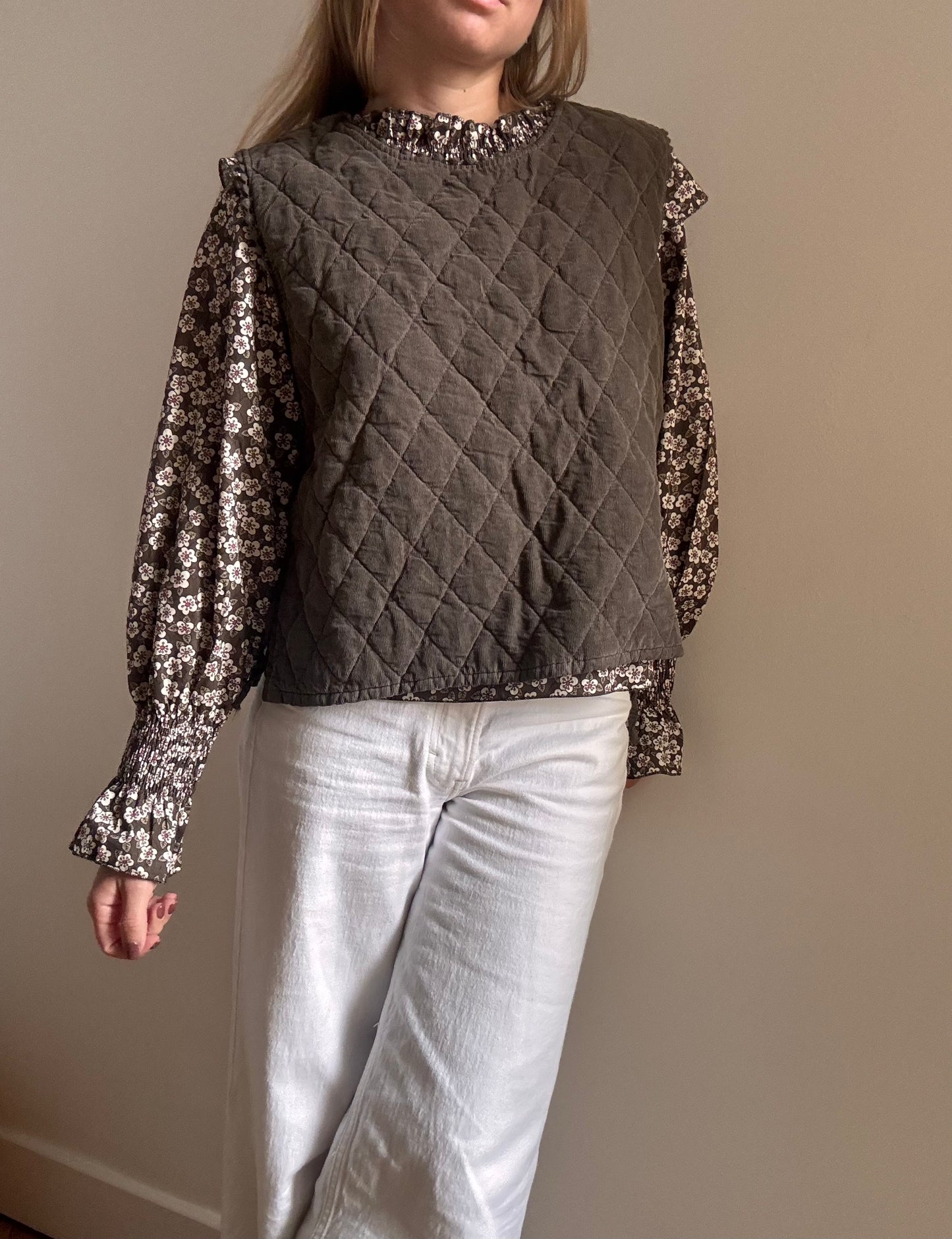 Gilet Antoine taupe