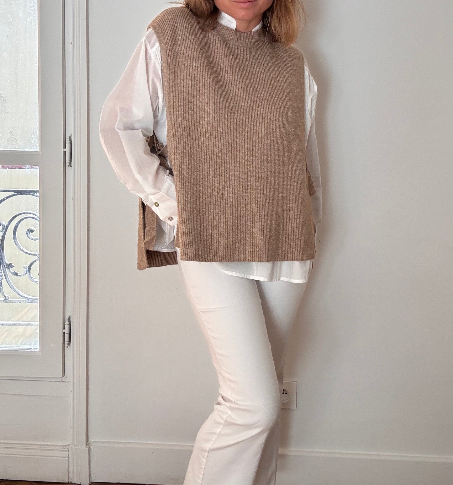 Pull sans manche Adrien