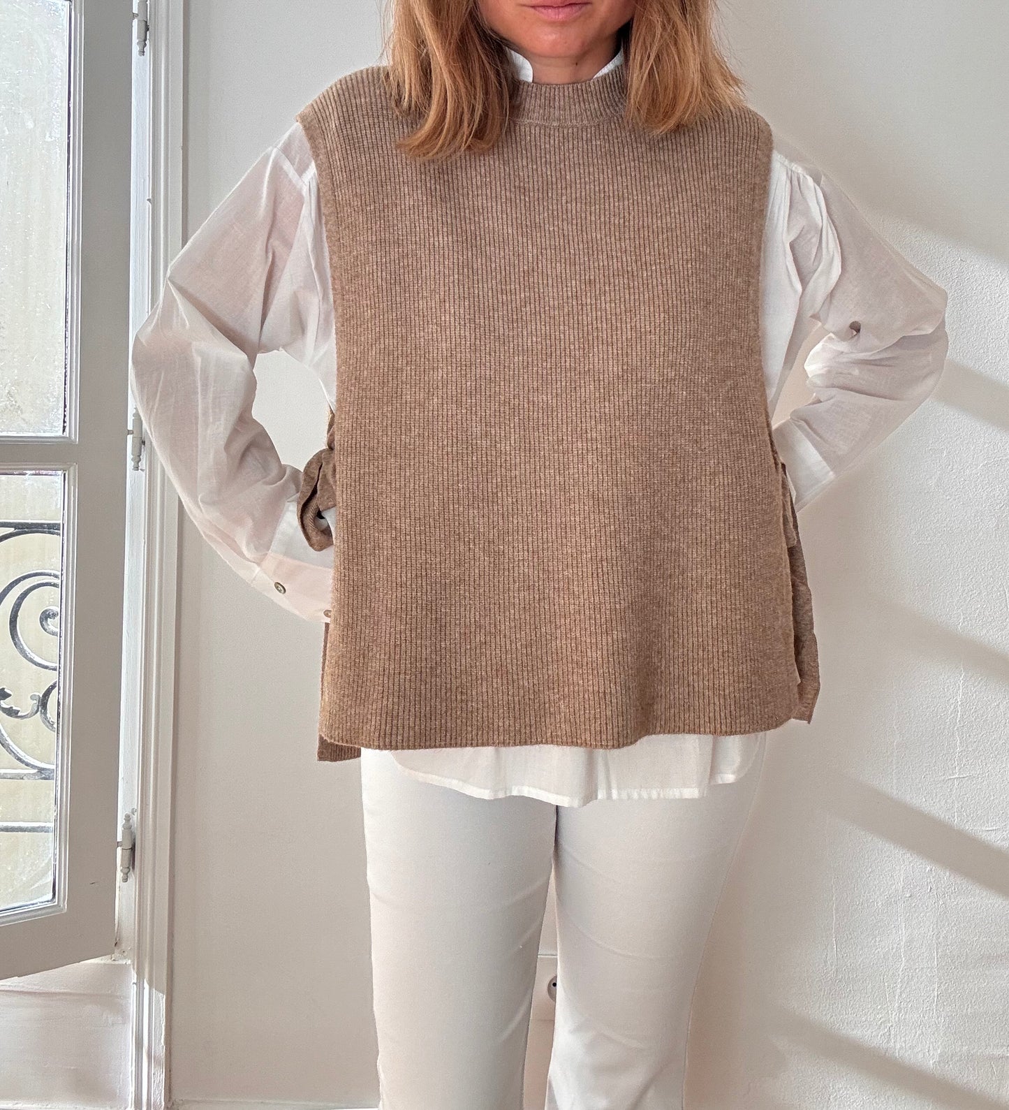 Pull sans manche Adrien