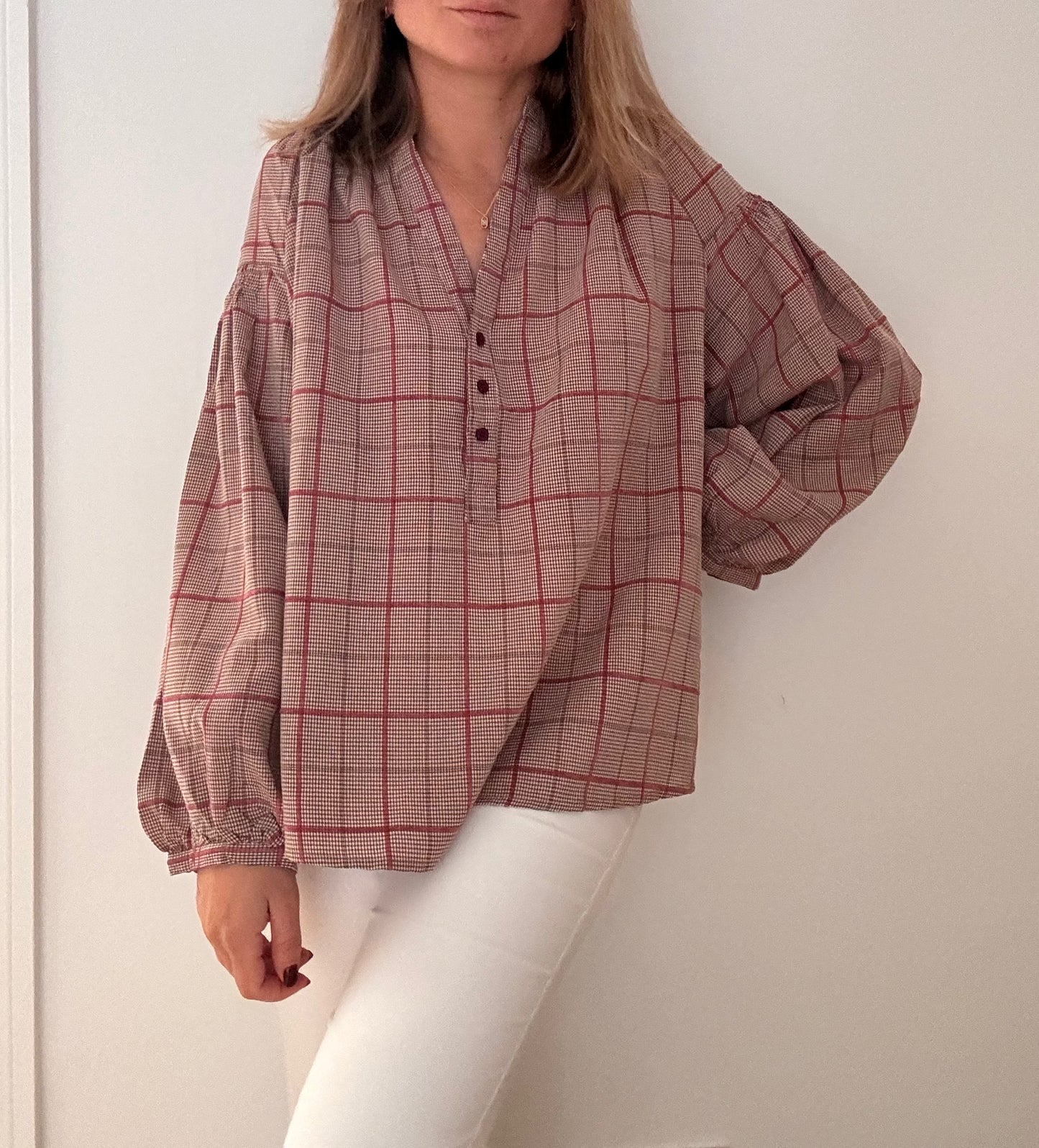 Blouse Caroline rose