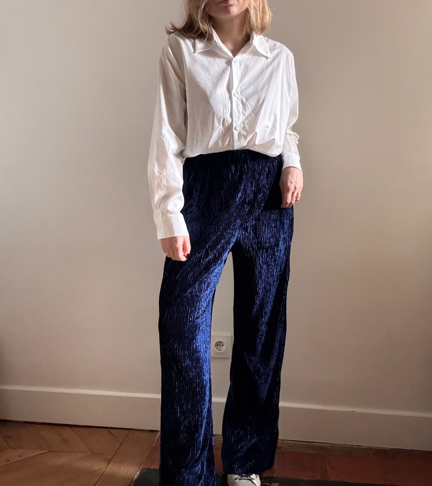 Pantalon Simon bleu