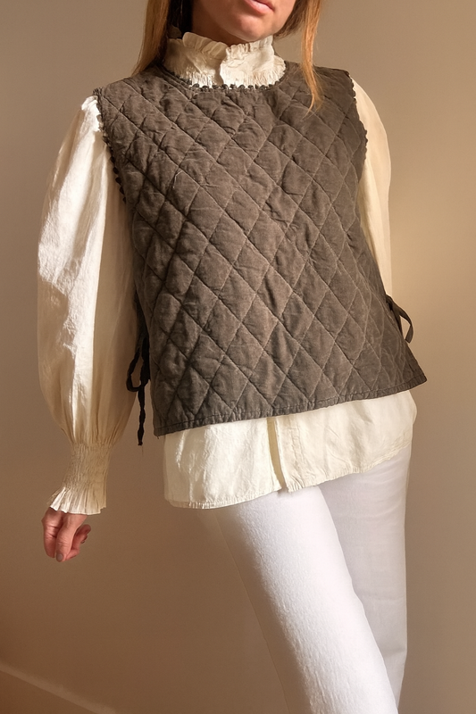 Gilet Antoine taupe