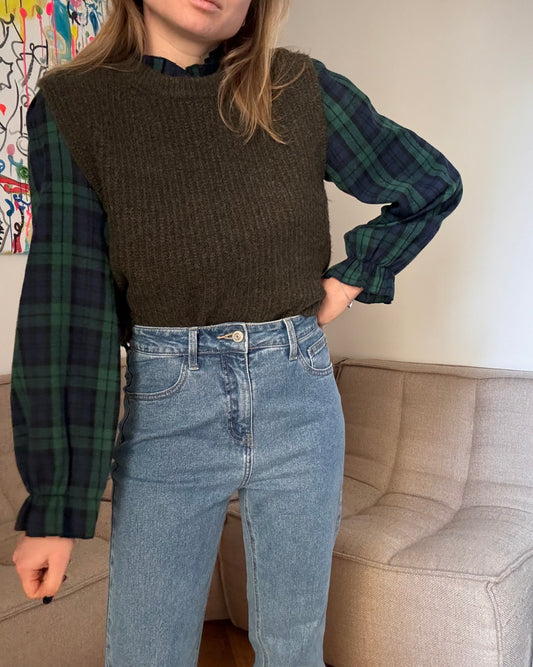 Pull sans manche Maxime