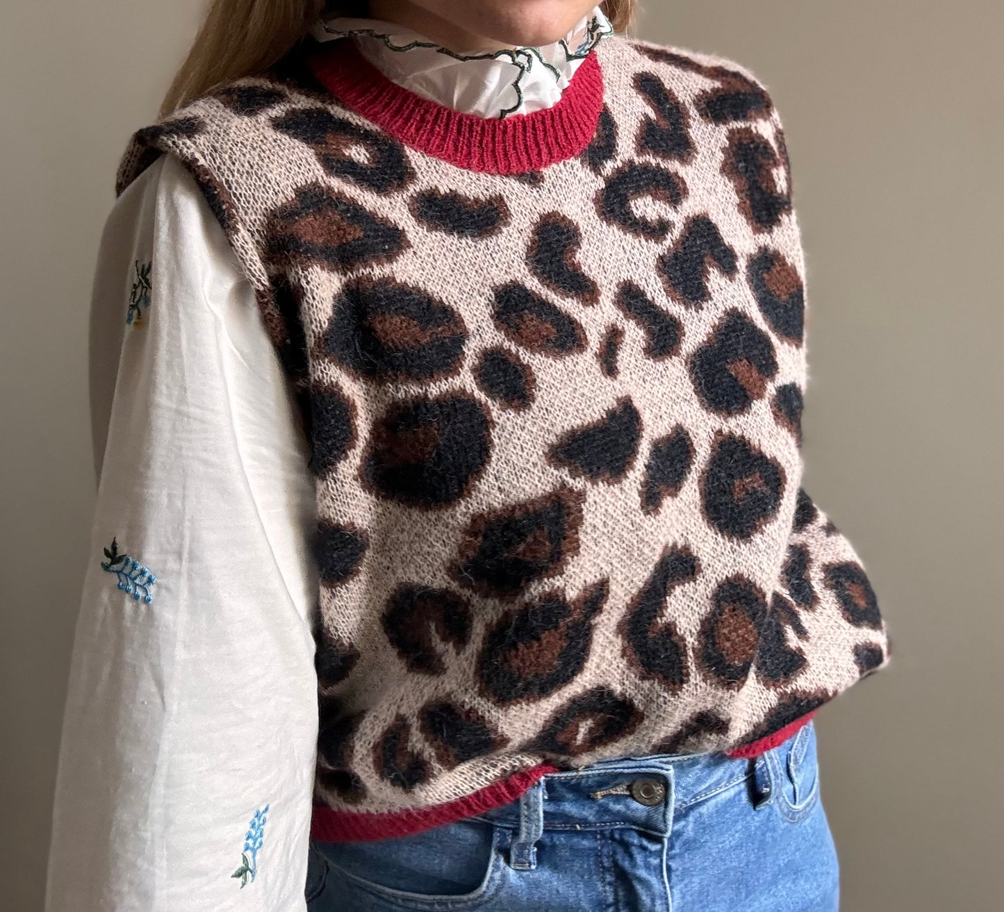 Pull sans manche Victor