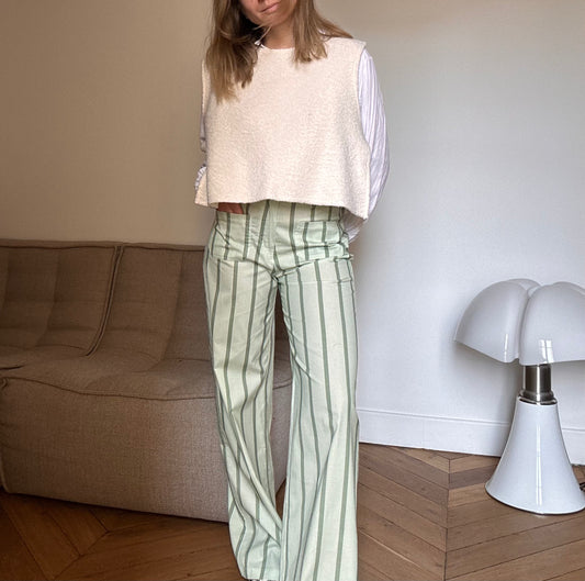 Pantalon Lucas vert