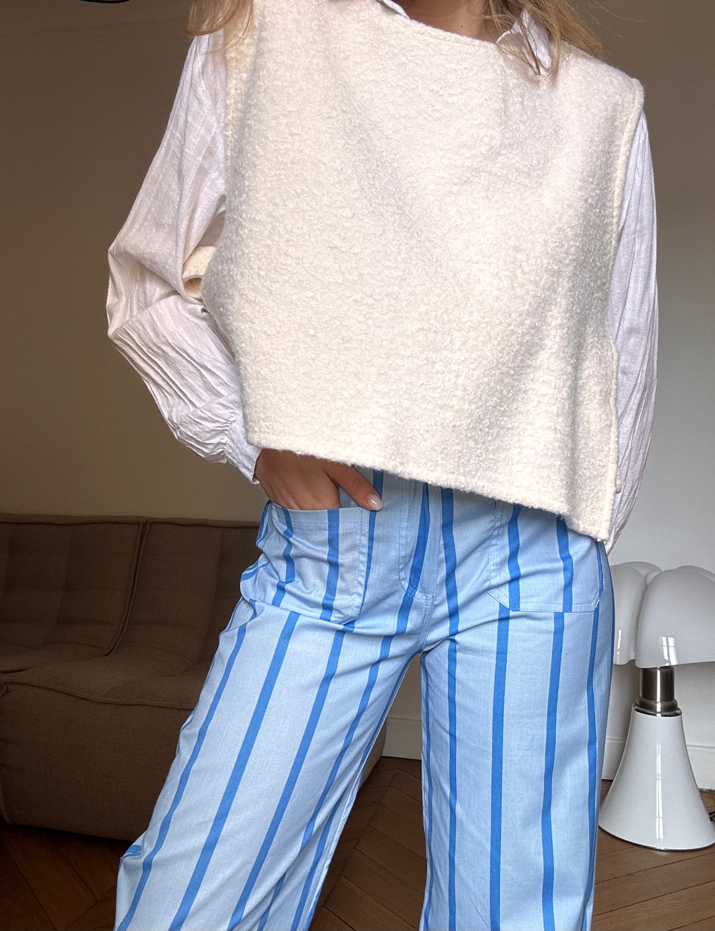 Pantalon Lucas bleu