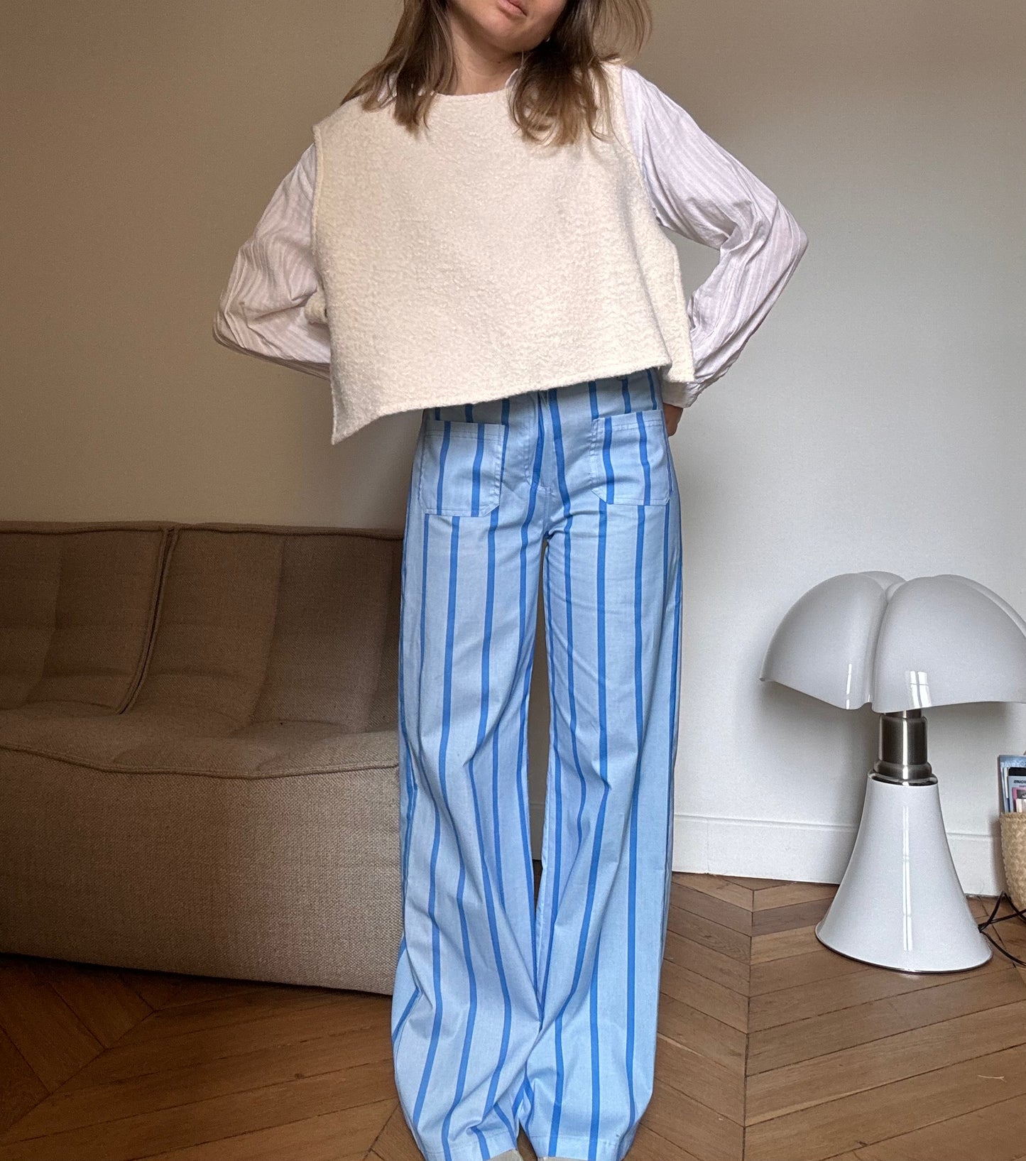 Pantalon Lucas bleu