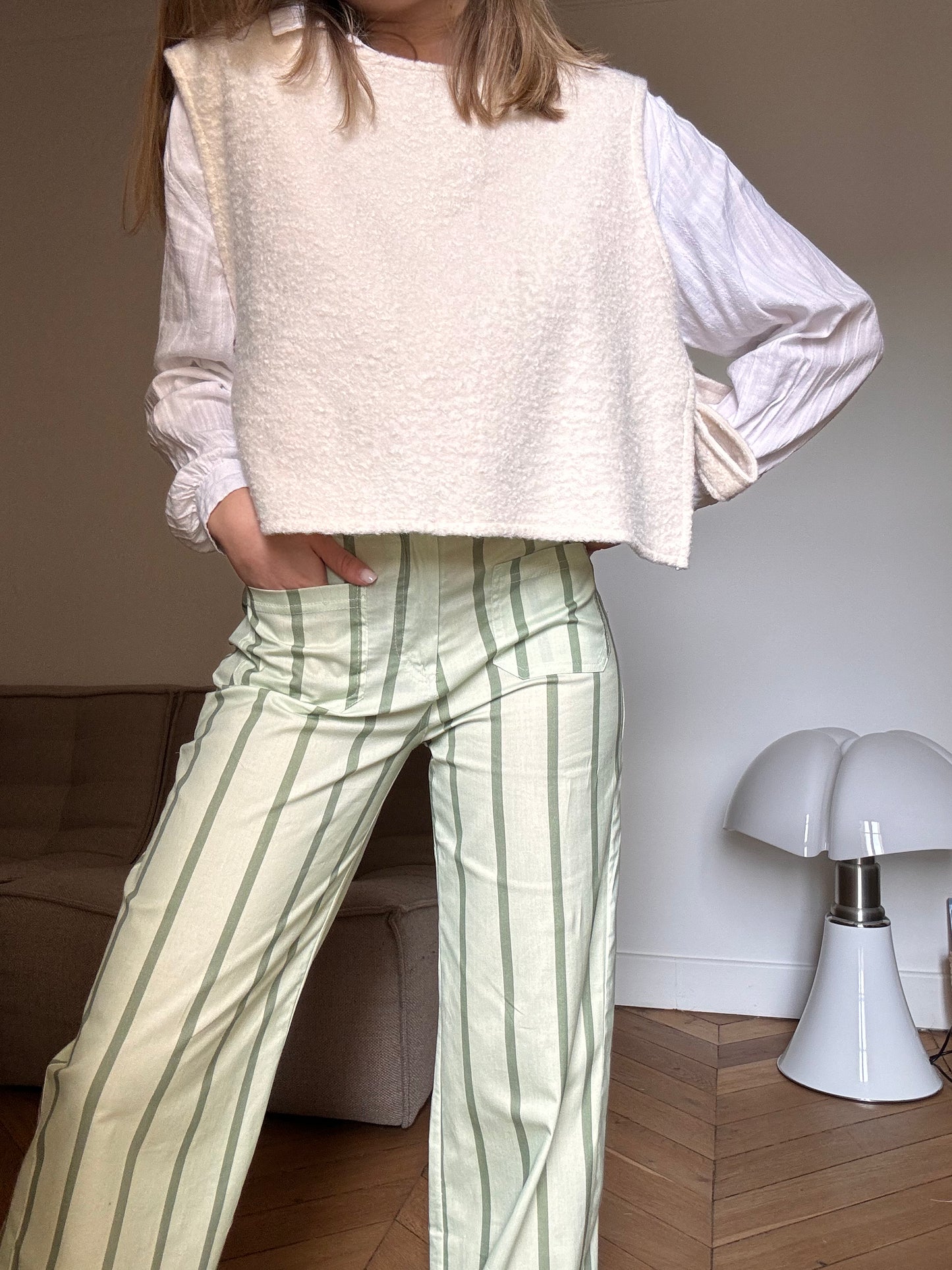 Pantalon Lucas vert