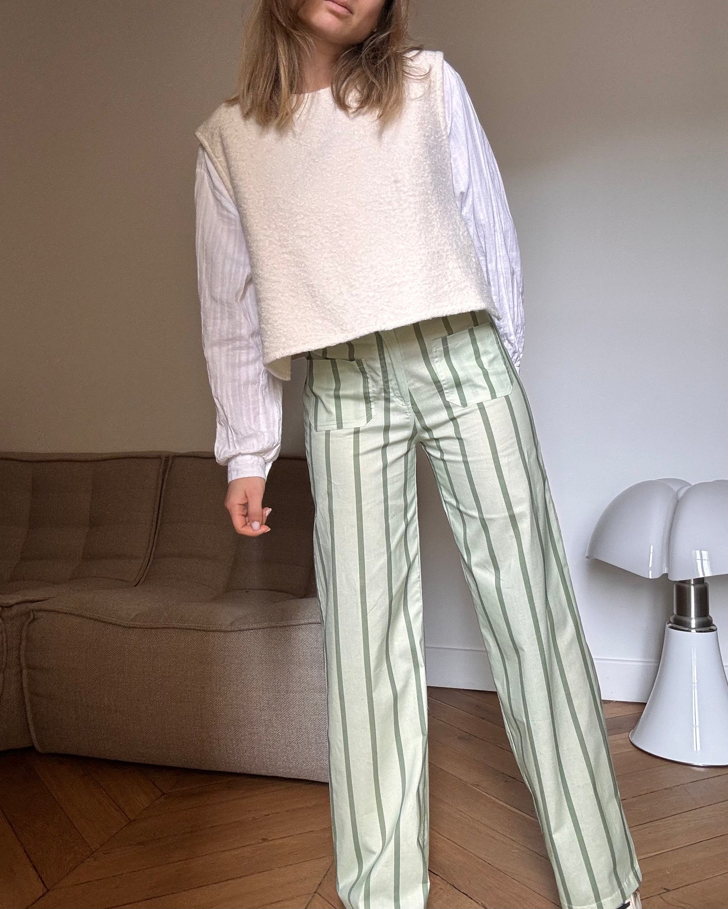Pantalon Lucas vert