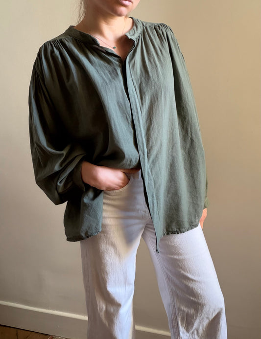 Blouse Louise kaki