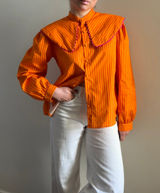 Chemise Théa orange