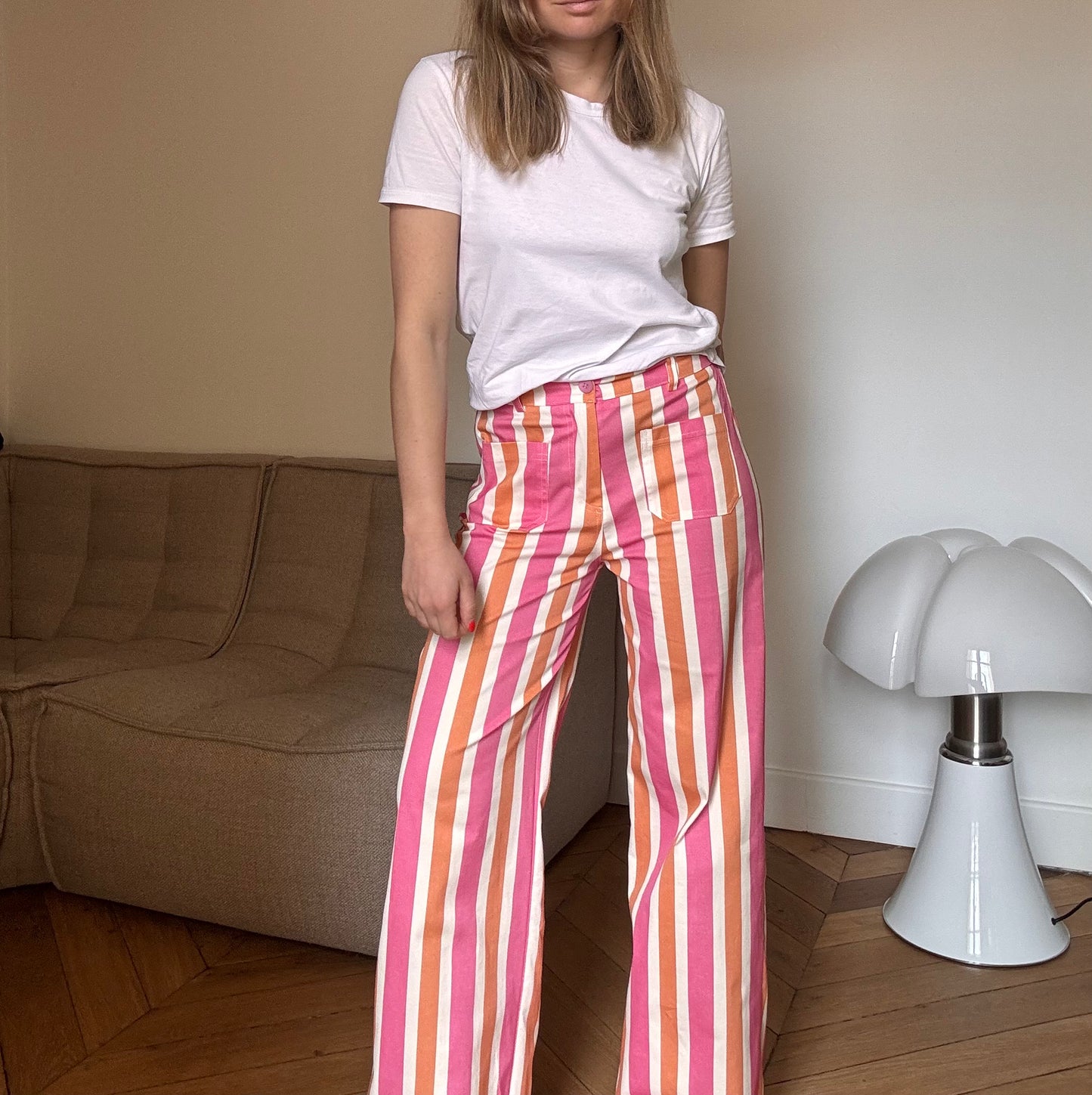 Pantalon Lucas rose