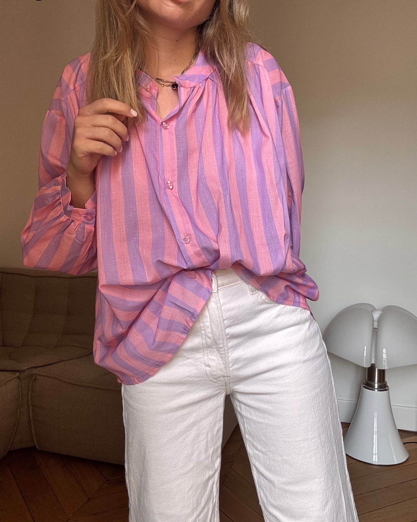Blouse Giulia parme