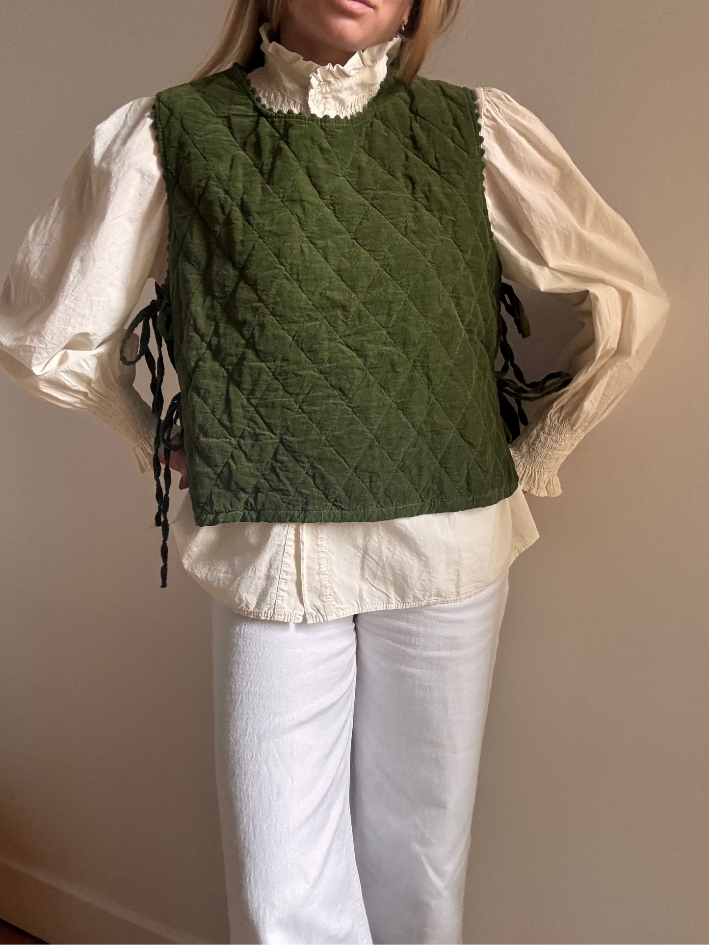 Gilet Antoine vert kaki