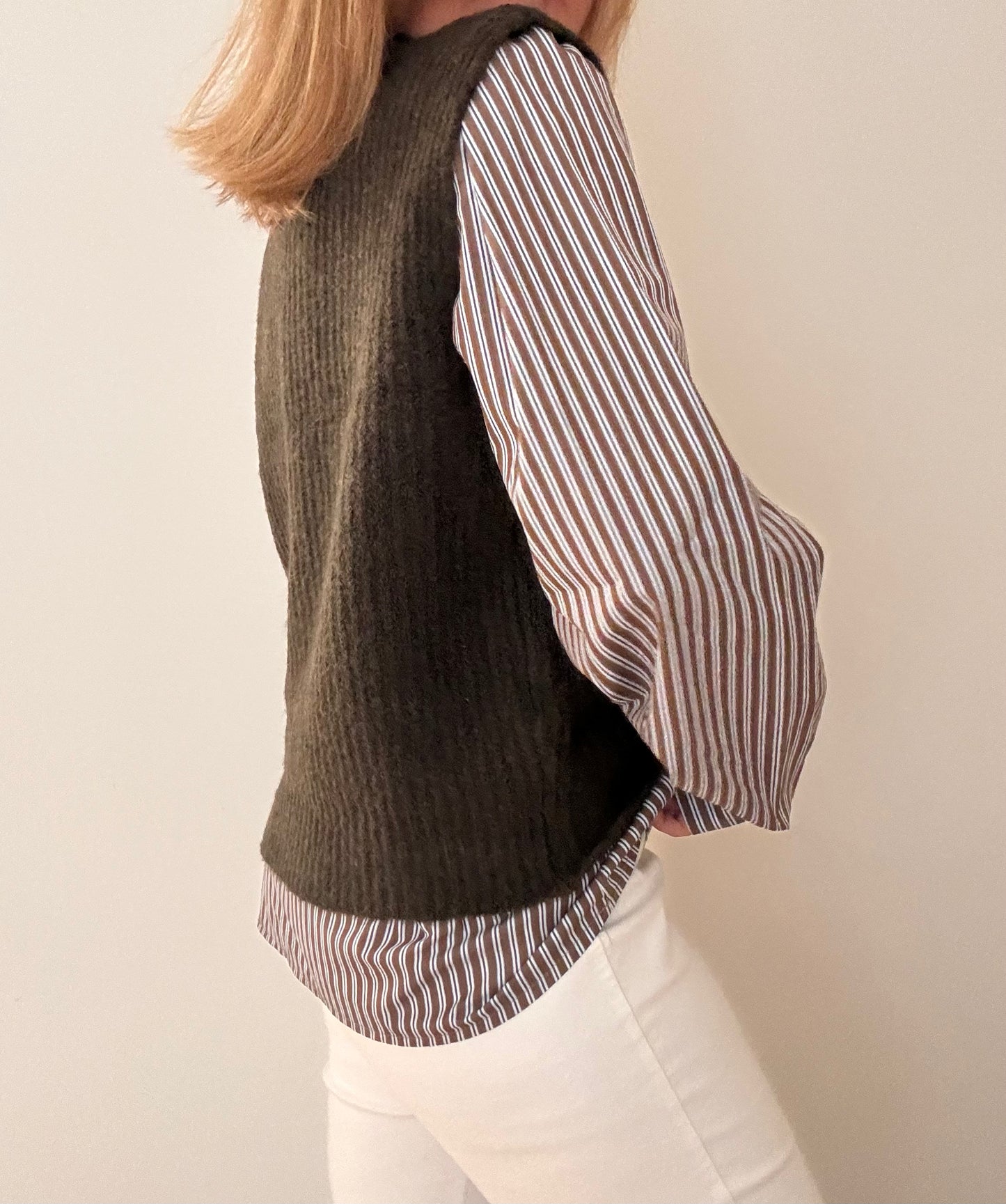 Pull sans manche Maxime