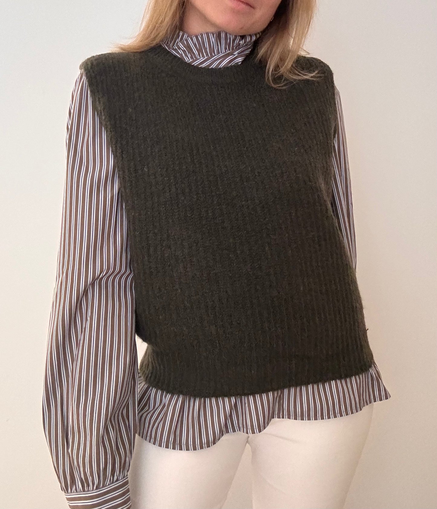 Pull sans manche Maxime