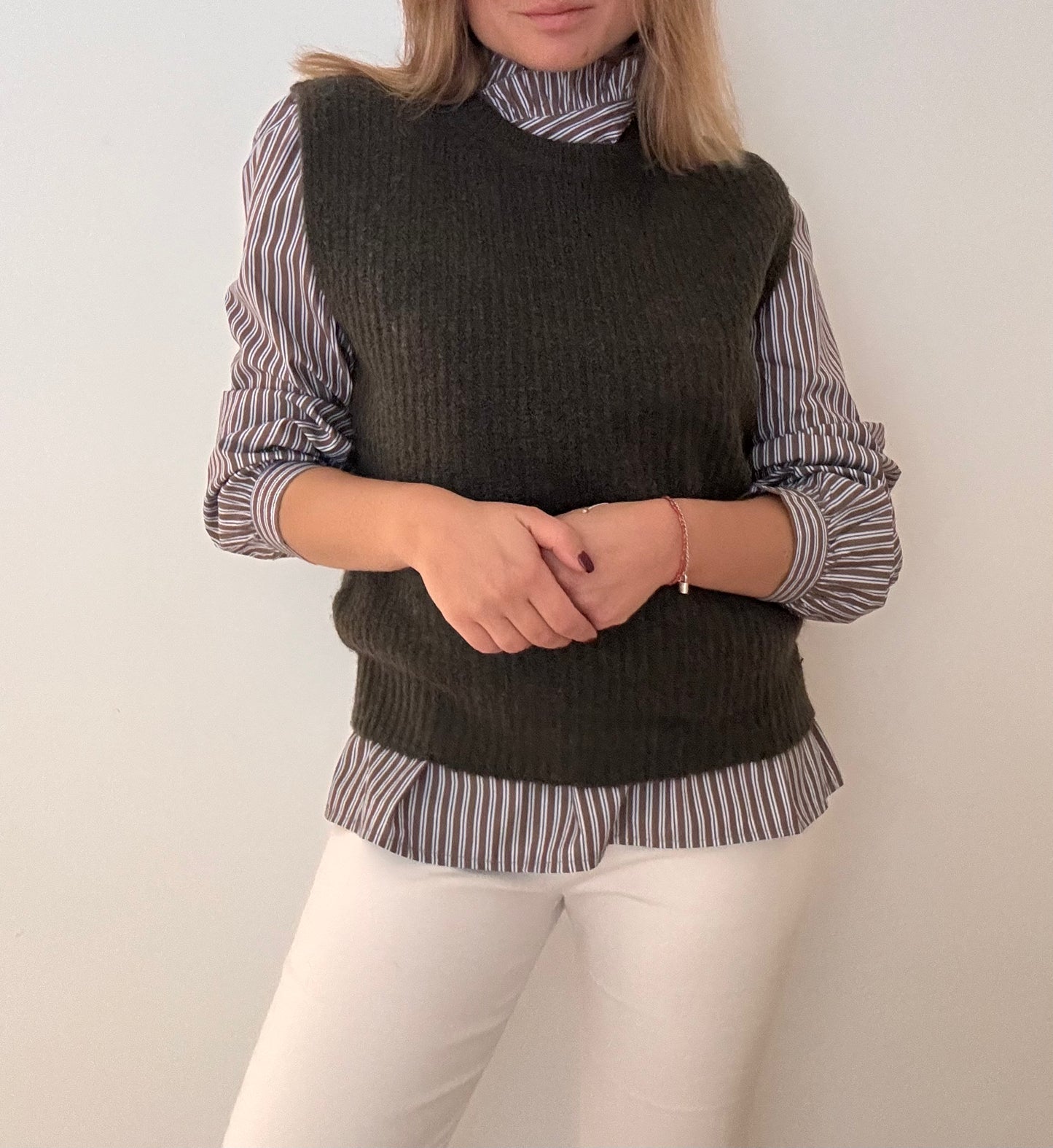 Pull sans manche Maxime
