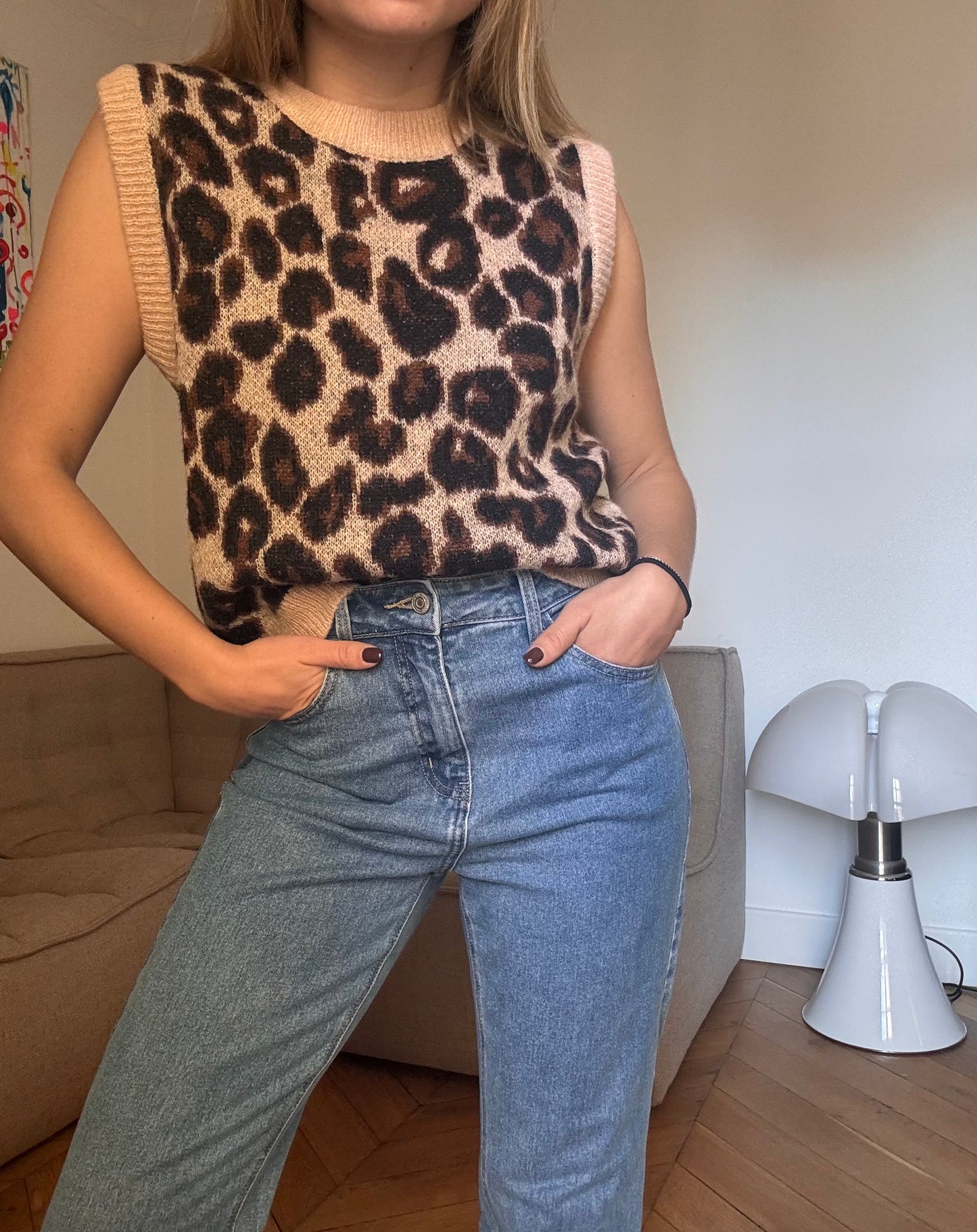 Pull sans manche Mateo