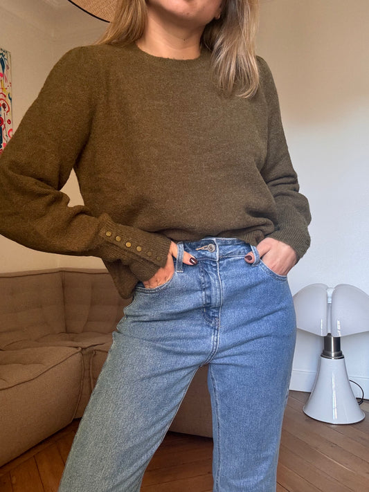 Pull Bianca vert