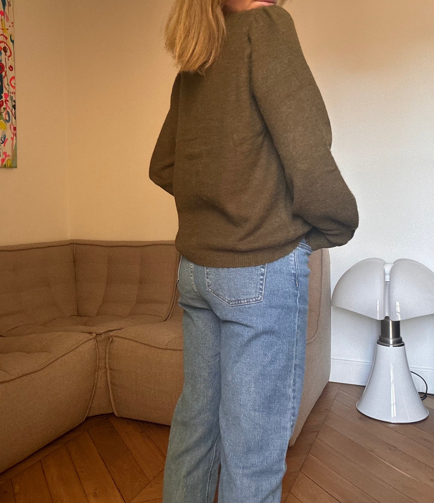 Pull Bianca vert