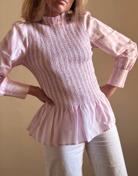 Blouse Aliénor rose
