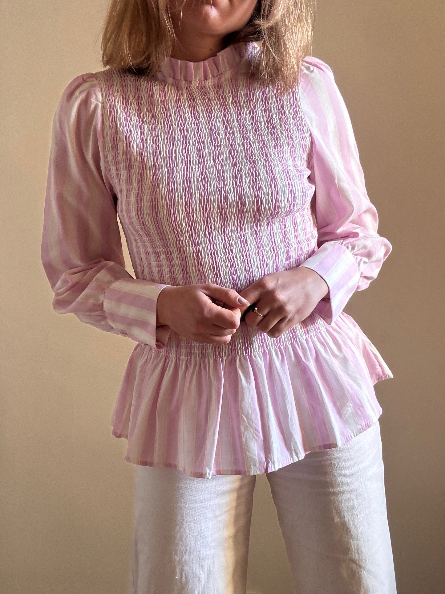 Blouse Aliénor rose