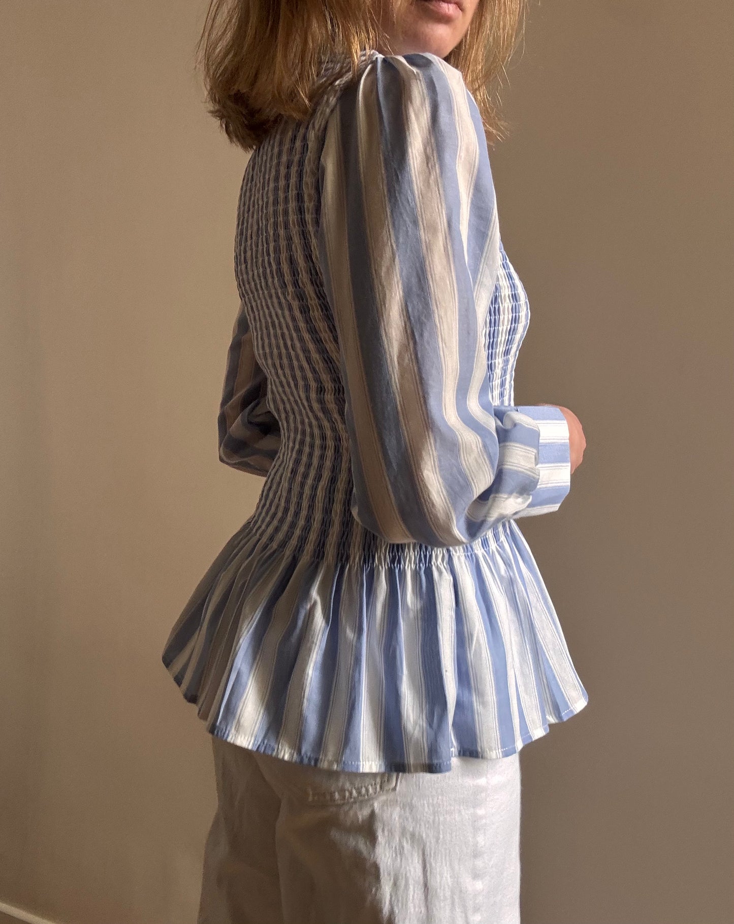 Blouse Aliénor bleue